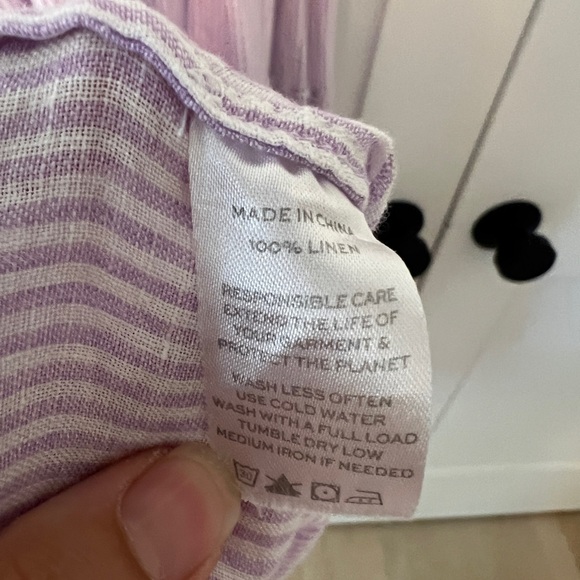 Hill House Lilac Linen Nap Dress - Picture 5 of 5